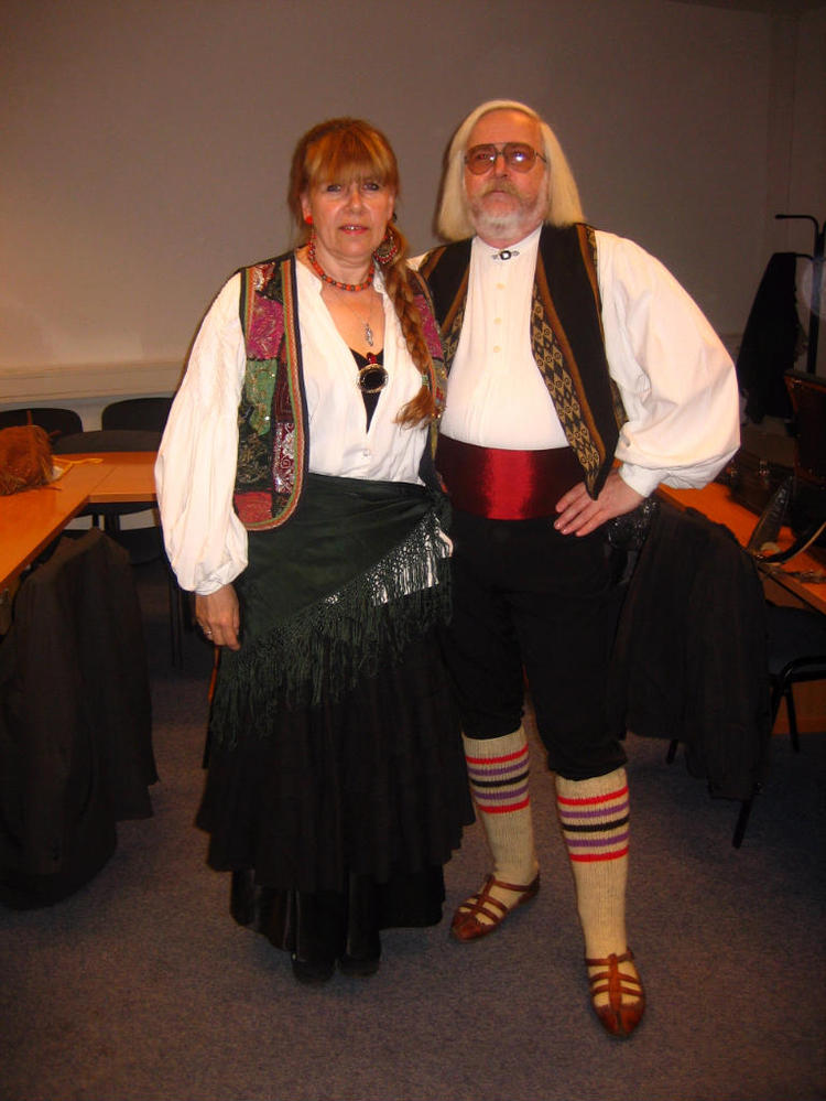 Anna i Wiktor Korczakowscy - filary "Sowianek" i "Prasowianek". Koncert w Radiu Krakw..