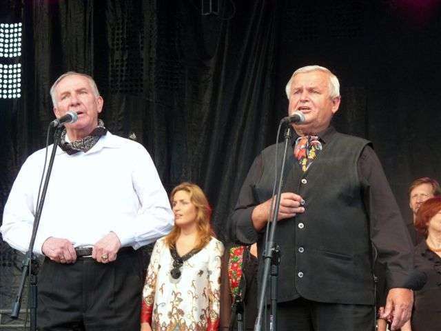 "Prasowianki" - koncert w Biace Tatrzaskiej - duet: Zdzisaw i Zenek - fot. A. Stopka.
