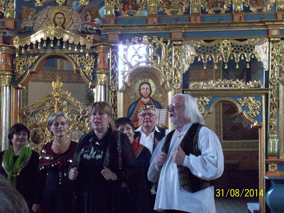 Koncert w Jaworkach - duet: A.W. Korczakowscy. Zdj, H. Gsienica i J. Pal.