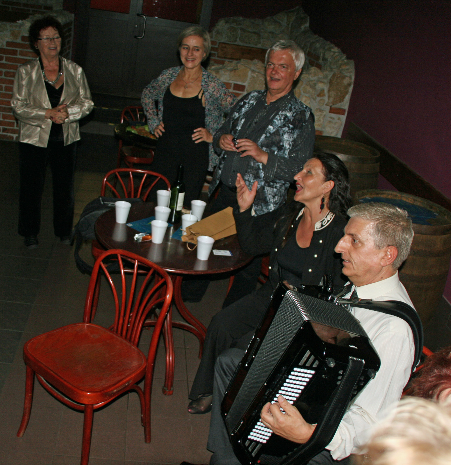 Koncert jubileuszowy "Prasłowianek" w Arce: przyjęcie i ¶piewanko Koncert jubileuszowy "Prasłowianek" w Arce: przyjęcie i ¶piewanko