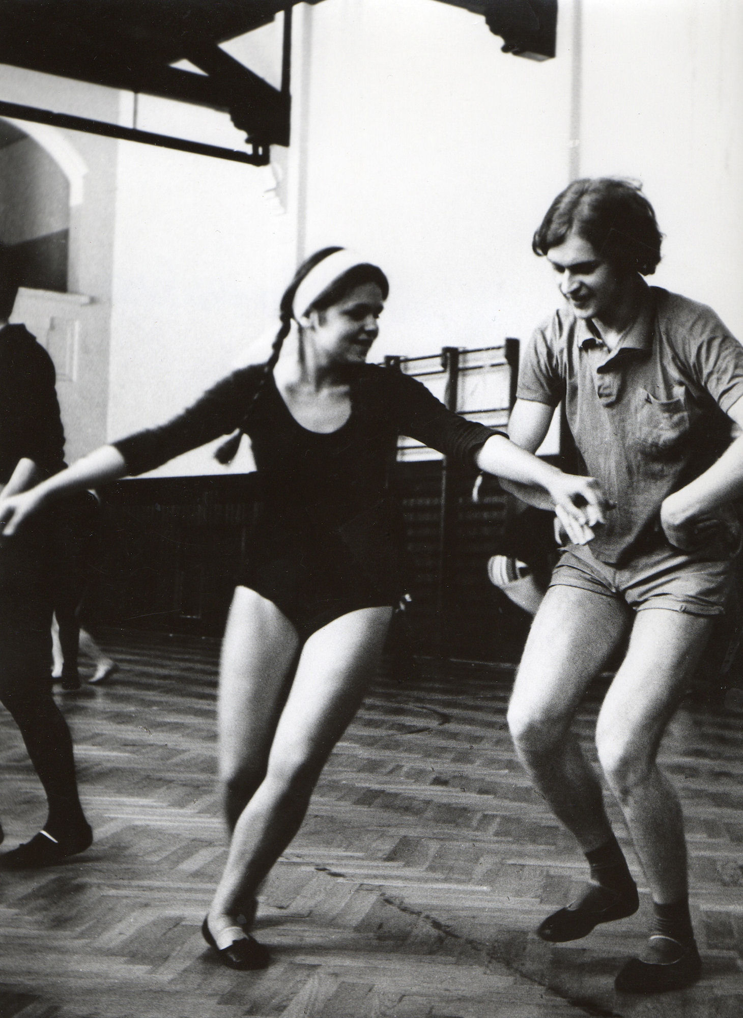 Pr�ba baletu '70 Ewa+Rysiek (ze zb. M B-G)