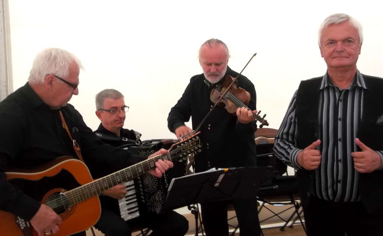 Pr�ba przed wyst�pem na Cepeliadzie.