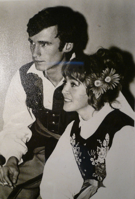 Bogusia i Jan(eczek) Nasalscy 1971